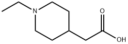 (1-ethylpiperidin-4-yl)acetic acid(SALTDATA: 0.5HCl) Struktur