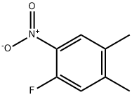 Benzene,  1-fluoro-4,5-dimethyl-2-nitro- Struktur