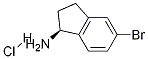 (S)-5-bromo-2,3-dihydro-1H-inden-1-amine hydrochloride Struktur