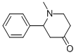 1-METHYL-2-PHENYL-PIPERIDIN-4-ONE Struktur