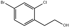 2-(4-Bromo-2-chlorophenyl)ethanol Struktur