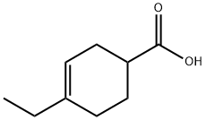 3-Cyclohexene-1-carboxylic acid, 4-ethyl- (9CI) Struktur