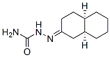 [4aR,8aS,(-)]-Octahydro-2(1H)-naphthalenonesemicarbazone Struktur