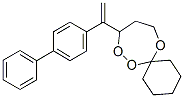 7,8,12-Trioxaspiro[5.6]dodecane,  9-(1-[1,1-biphenyl]-4-ylethenyl)- Struktur