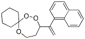 7,8,12-Trioxaspiro[5.6]dodecane,  9-[1-(1-naphthalenyl)ethenyl]- Struktur