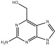 9H-Purine-6-methanol,  2-amino- Struktur