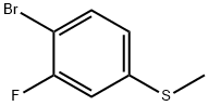 (4-Bromo-3-fluorophenyl)(methyl)sulfane Struktur