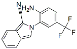 2-(2-AMINO-5-(TRIFLUOROMETHYL)PHENYL)-2H-ISOINDOLE-1-CARBONITRILE Struktur