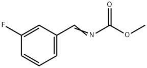 Carbamic  acid,  N-[(3-fluorophenyl)methylene]-,  methyl  ester Struktur