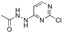 Acetic  acid,  2-(2-chloro-4-pyrimidinyl)hydrazide Struktur