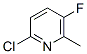 2-CHLORO-5-FLUORO-6-PICOLINE Struktur