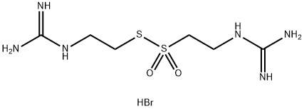 2-GUANIDINOETHYL 2-GUANIDINOETHANETHIOSULFONATE, DIHYDROBROMIDE Struktur