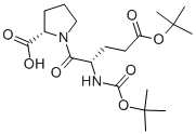 Boc-Glu(OtBu)-Pro-OH Struktur