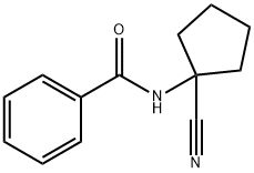 N-(1-CYANO-CYCLOPENTYL)-BENZAMIDE Struktur