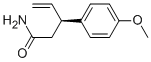 (S)-3-(4-METHOXYPHENYL)PENT-4-ENAMIDE Struktur