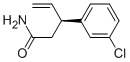 (S)-3-(3-CHLOROPHENYL)PENT-4-ENAMIDE Struktur