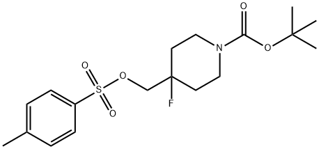 tert-butyl 4-fluoro-4-((tosyloxy)Methyl)piperidine-1-carboxylate