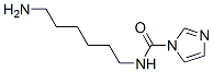 1-(N-6-amino-n-hexyl)carbamoylimidazole Struktur