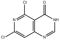 5,7-Dichloropyrido[4,3-d]pyrimidin-4(3H)-one Struktur