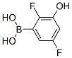 Boronic  acid,  B-(2,5-difluoro-3-hydroxyphenyl)- Struktur