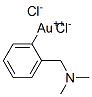 2-((dimethylamino)methyl)phenylgold(III) dichloride Struktur