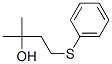 2-Methyl-4-(phenylthio)-2-butanol Struktur