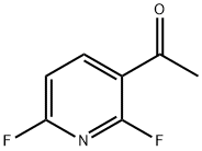 1-(2,6-DIFLUORO-3-PYRIDINYL)-ETHANONE Struktur