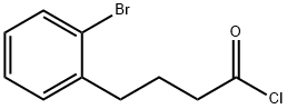 4-(2-BROMOPHENYL)BUTANOYL CHLORIDE Struktur