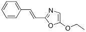 Oxazole, 5-ethoxy-2-styryl- (7CI) Struktur