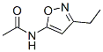 Acetamide, N-(3-ethyl-5-isoxazolyl)- (9CI) Struktur