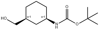 Benzyl Cis-3-Hydroxymethylcyclohexylcarbamate Struktur