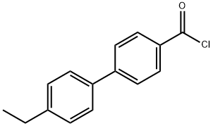 4'-ETHYL-BIPHENYL-4-CARBONYL CHLORIDE Struktur