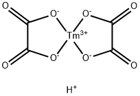 Thulium oxalate Struktur