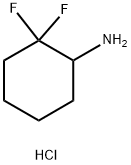 2,2-DIFLUOROCYCLOHEXANAMINE HYDROCHLORIDE Struktur