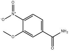 3-Methoxy-4-nitrobenzamide Struktur