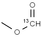 METHYL FORMATE-13C Struktur