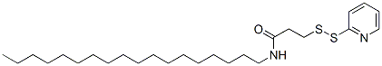 N-(3-(2-pyridyldithio)propionyl)stearylamine Struktur