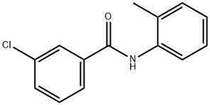 3-Chloro-N-(2-Methylphenyl)benzaMide, 97% Struktur