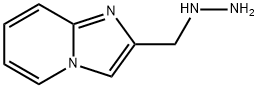 1-((H-imidazo[1,2-a]pyridin-2-yl)methyl)hydrazine Struktur