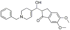 2-((1-benzyl-1,2,3,6-tetrahydropyridin-4-yl)(hydroxy)Methyl)-5,6-diMethoxy-2,3-dihydro-1H-inden-1-one Struktur