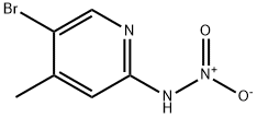 5-Bromo-4-methyl-N-nitropyridin-2-amine Struktur