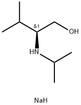 (S)-2-Isopropylamino-3-methyl-1-butanol Struktur