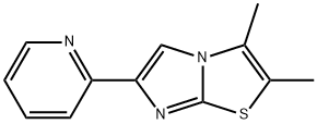 2,3-DIMETHYL-6-(PYRIDIN-2-YL)IMIDAZO[2,1-B]THIAZOLE Struktur