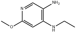 N4-ETHYL-6-METHOXY-PYRIDINE-3,4-DIAMINE Struktur