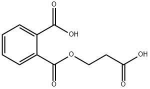 Mono(2-carboxyethyl) Phthalate Struktur