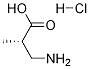 (S)-3-AMino-2-Methylpropanoic acid-HCl Struktur