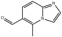 IMidazo[1,2-a]pyridine-6-carboxaldehyde, 5-Methyl- Struktur