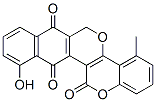 11-Hydroxy-4-methyl-6H,13H-naphtho[2',3':4,5]pyrano[3,2-c][1]benzopyran-7,12,13-trione Struktur