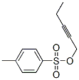 1-(p-Tosyloxy)-2-pentyne Struktur