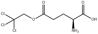 L-GLUTAMIC ACID GAMMA-(2,2,2-TRICHLOROETHYL) ESTER Struktur